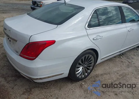 2017 Genesis G90 3.3T Premium из США, поврежденный, VIN KMHG34JA0HU024383